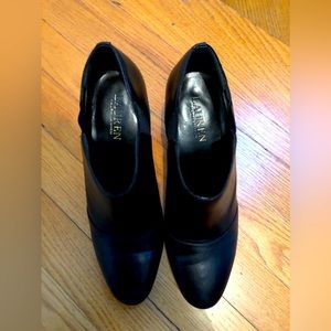 Ralph Lauren Brittini black ankle boots.  Worn 3 times